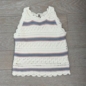 Crochet tank top